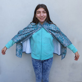 PONCHOMANTA GRANDE - TEJIDO